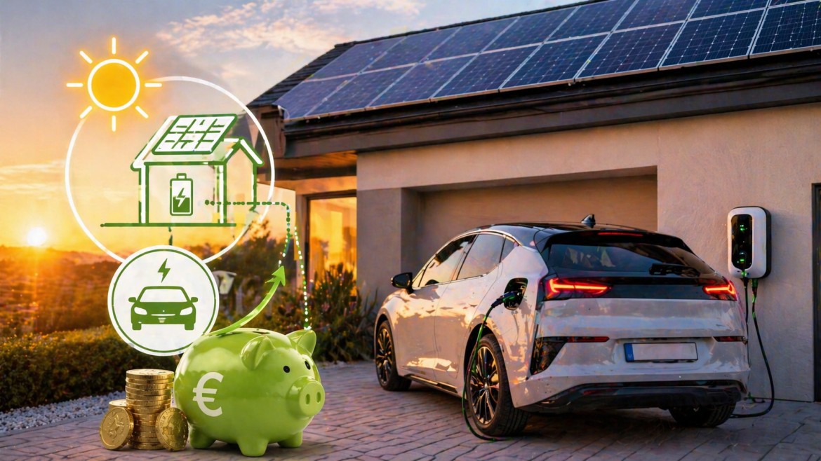 Fotovoltaico con auto elettrica conviene davvero? Quanto si risparmia ricaricando l’auto con energia solare
