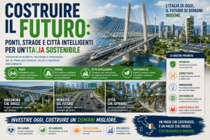 Costruire il Futuro: Ponti, Strade e Città Intelligenti per un’Italia Sostenibile